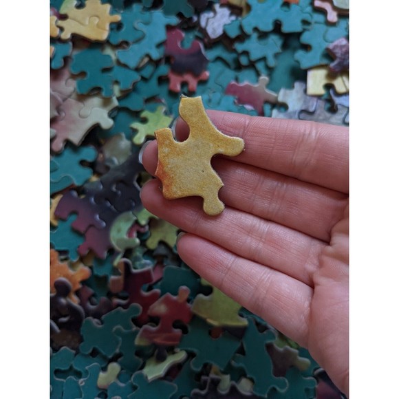 Vintage 1981 Eaton Jigsaw Puzzle "Mixed Fruit" 500+ Pieces Treasure Collection - Picture 7 of 7